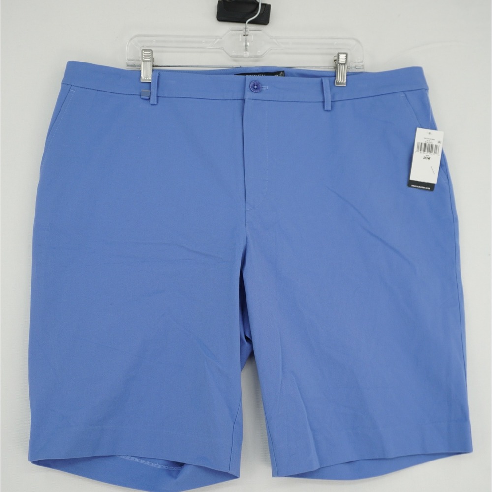 Lauren Ralph Lauren Blue Loch Stretch Cotton Blend Shorts 20W NWT
